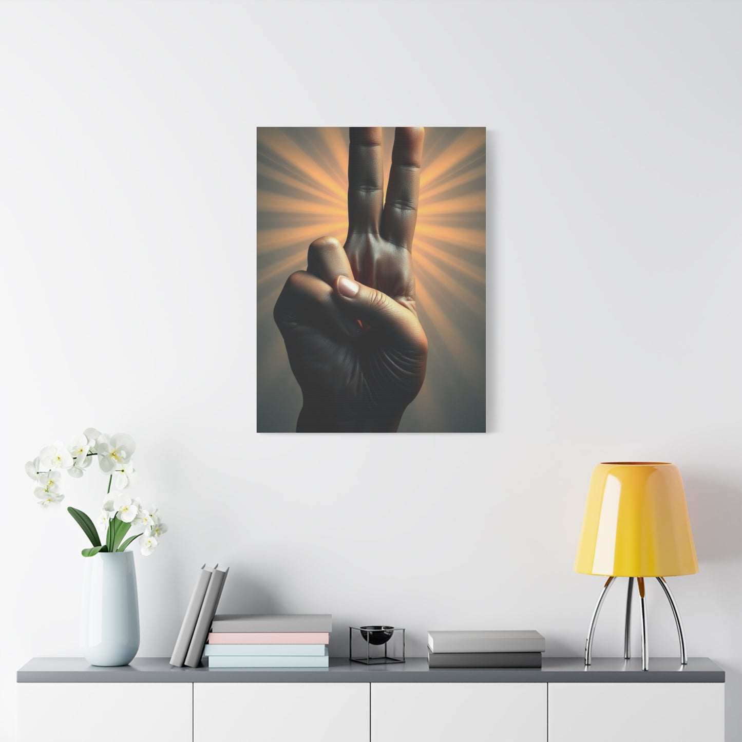Supreme Peace Sign Art Collection Wall Art & Canvas Print