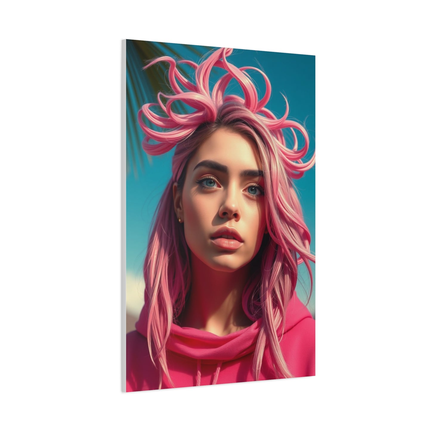 Crimson Serenade Artistry Wall Art & Canvas Print