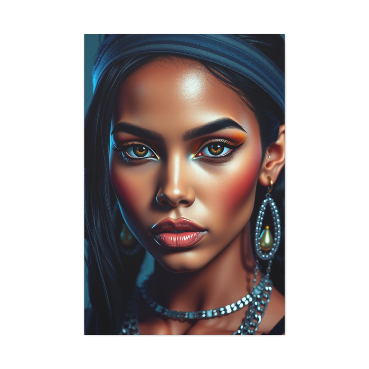 Aaliyah Art Luxury Canvas Wall Art & Canvas Print