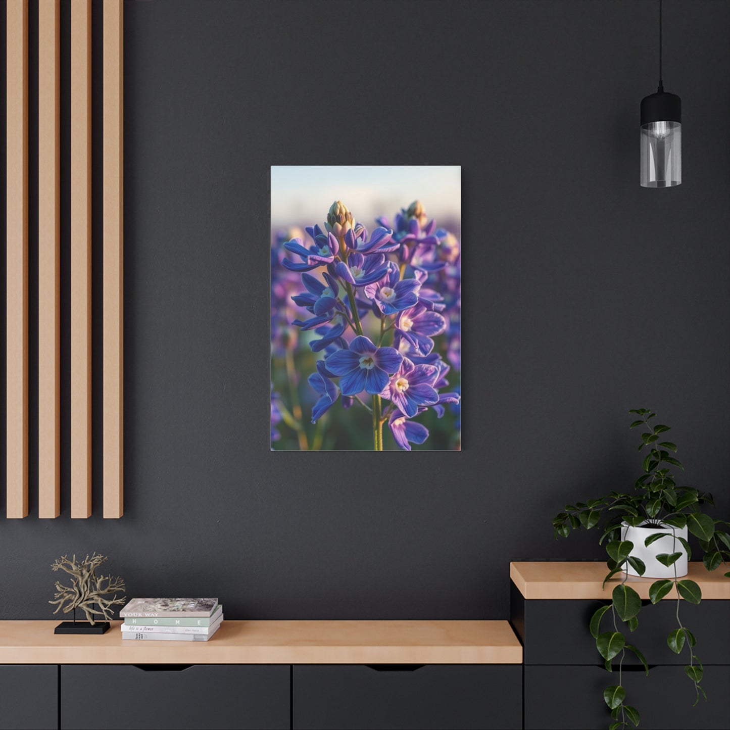 Supreme Bluebonnet Flower Art Collection Wall Art & Canvas Print
