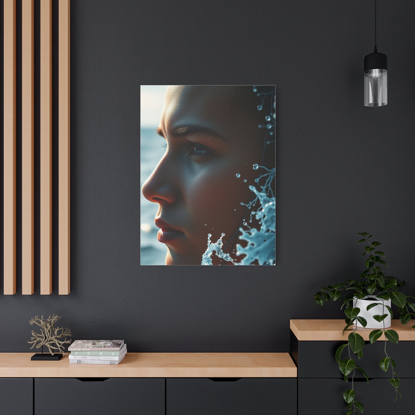 Aqua Mirage Grandeur Wall Art & Canvas Print