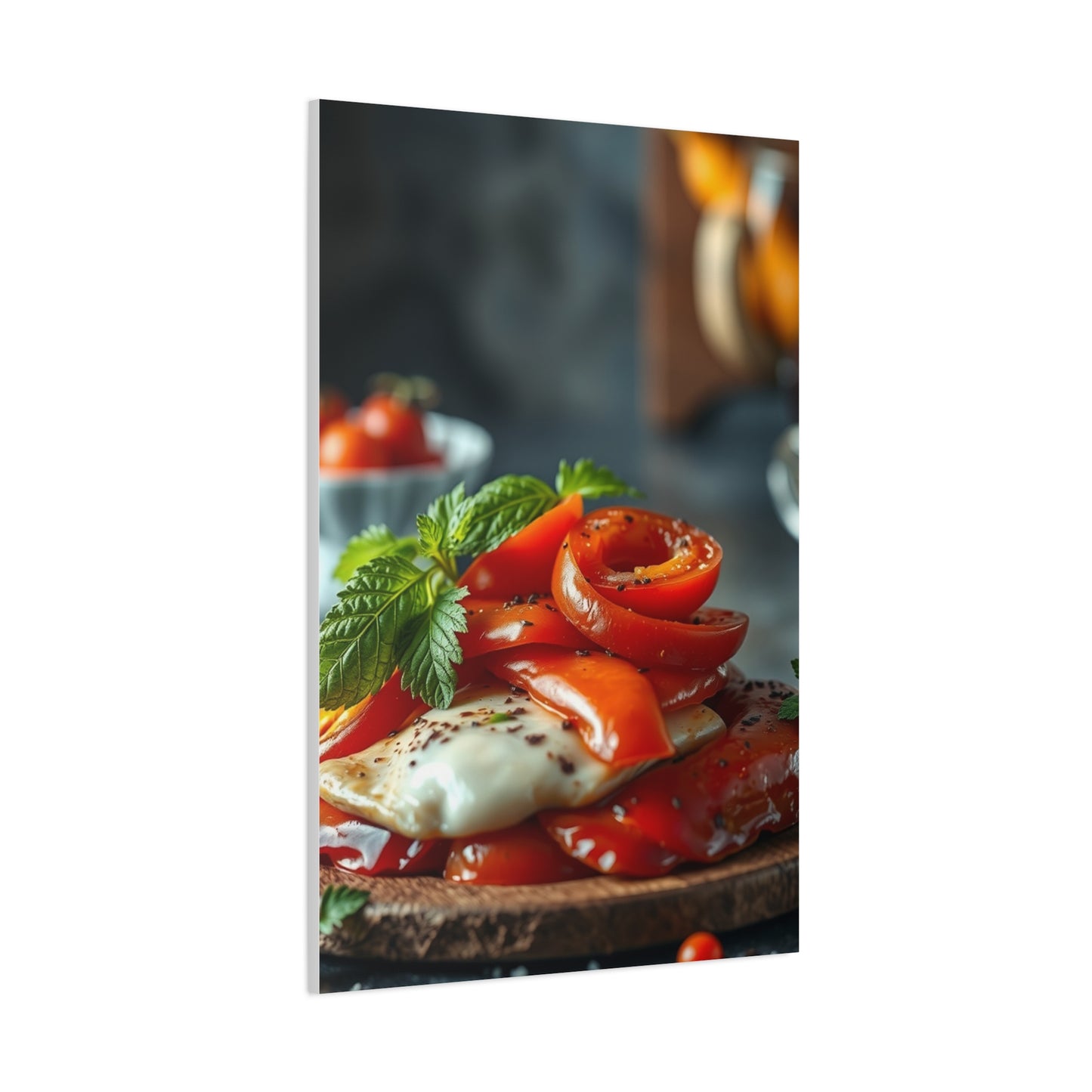 Vision Italian Food Art Art Wall Art & Canvas Print