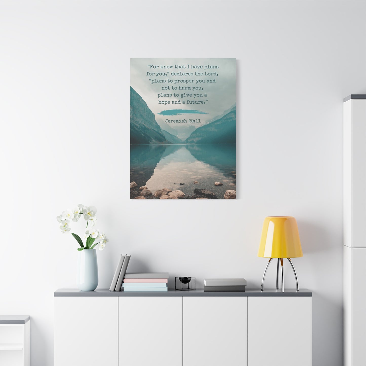 Jeremiah 29:11 Quote Poster Wall Art & Canvas Prints