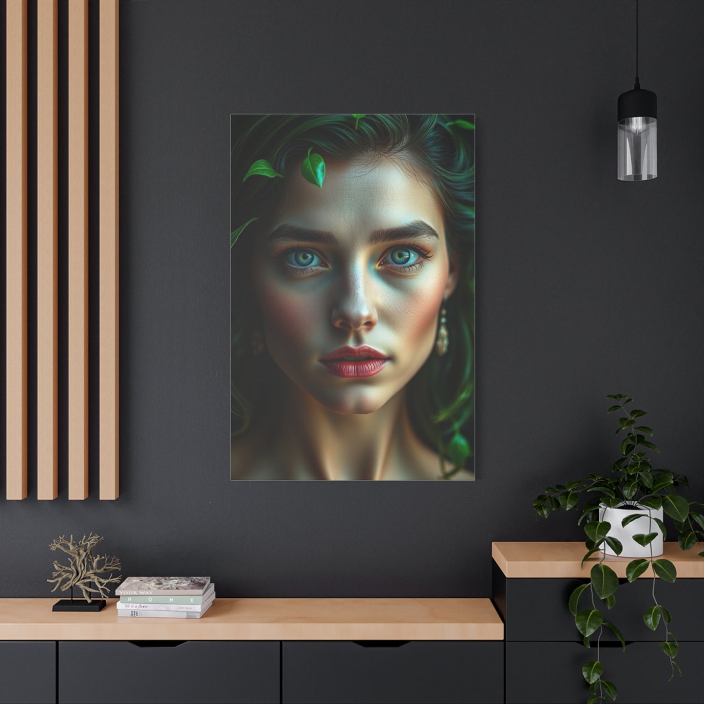 Lush Tranquility Art Panel Wall Art & Canvas Print