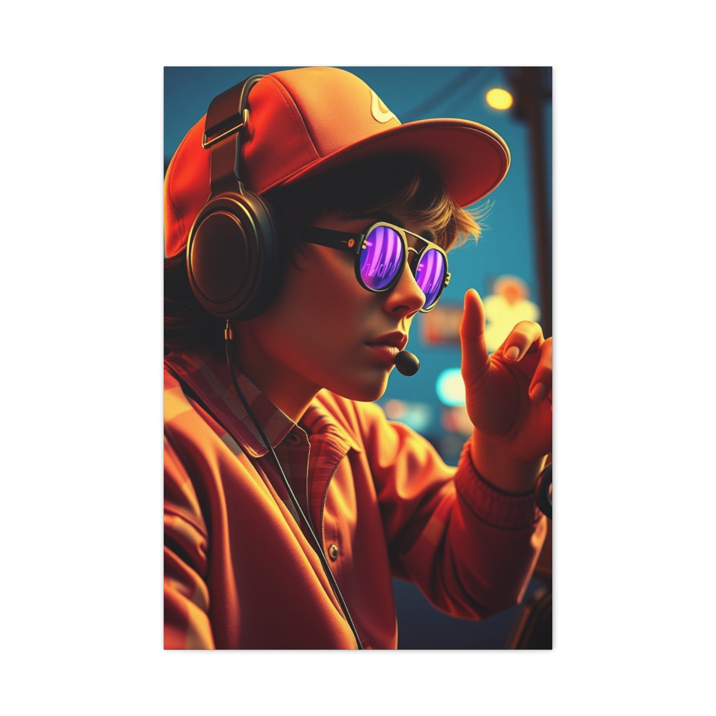 80’s Nostalgia Art Artisan Canvas Wall Art & Canvas Print