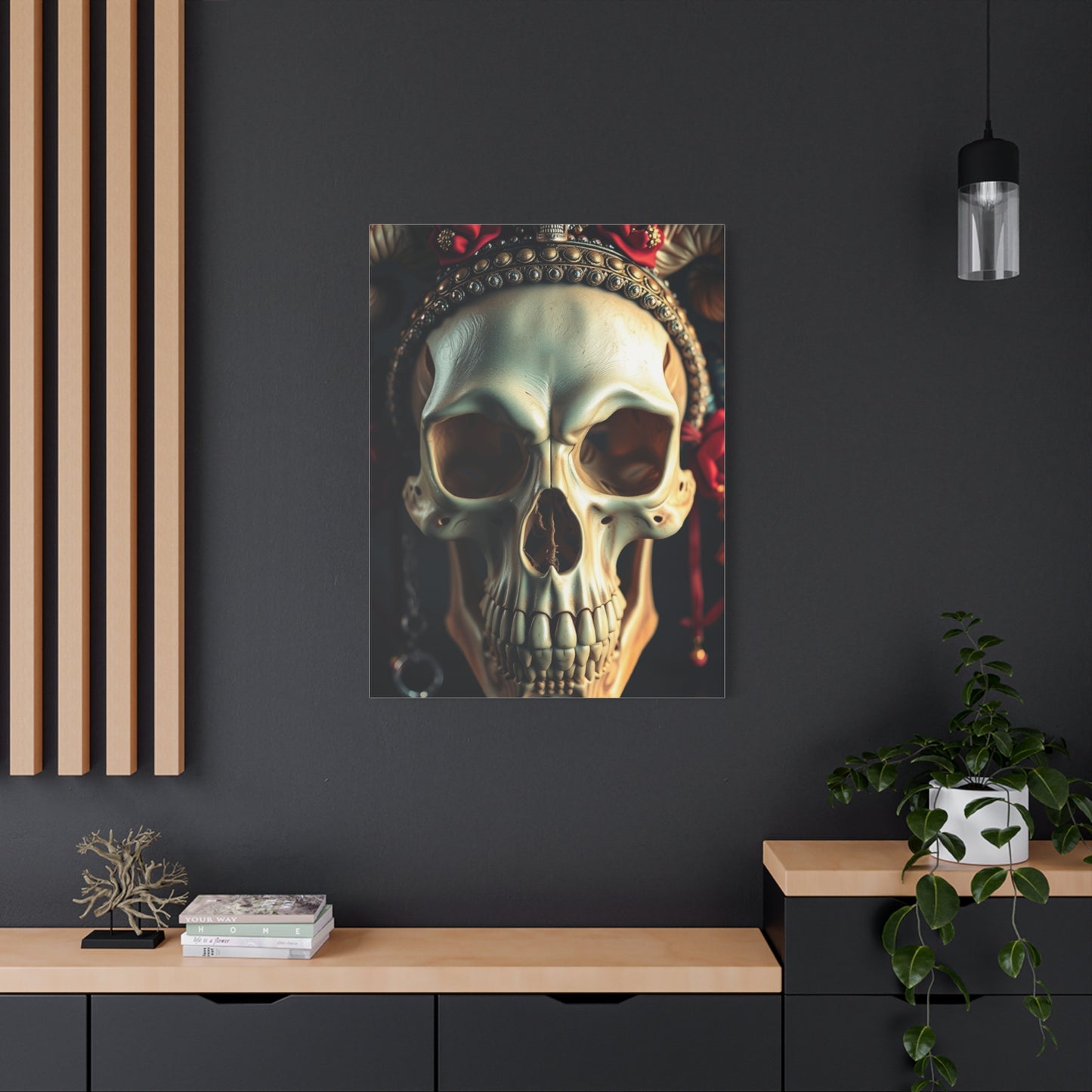 Supreme Skulls Art Collection Wall Art & Canvas Print