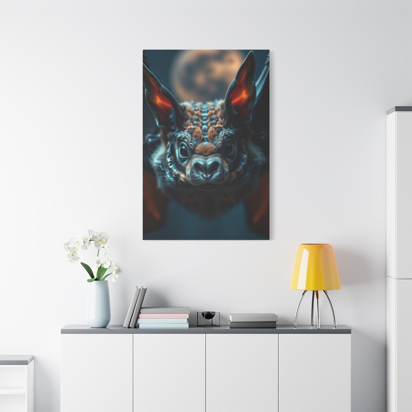 Masterpiece Bat Art Vision Wall Art & Canvas Print