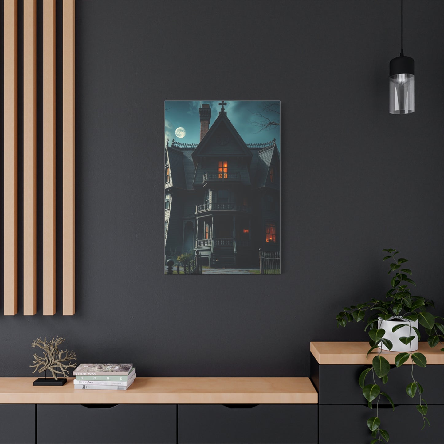 Collection Haunted House Art Art Wall Art & Canvas Print