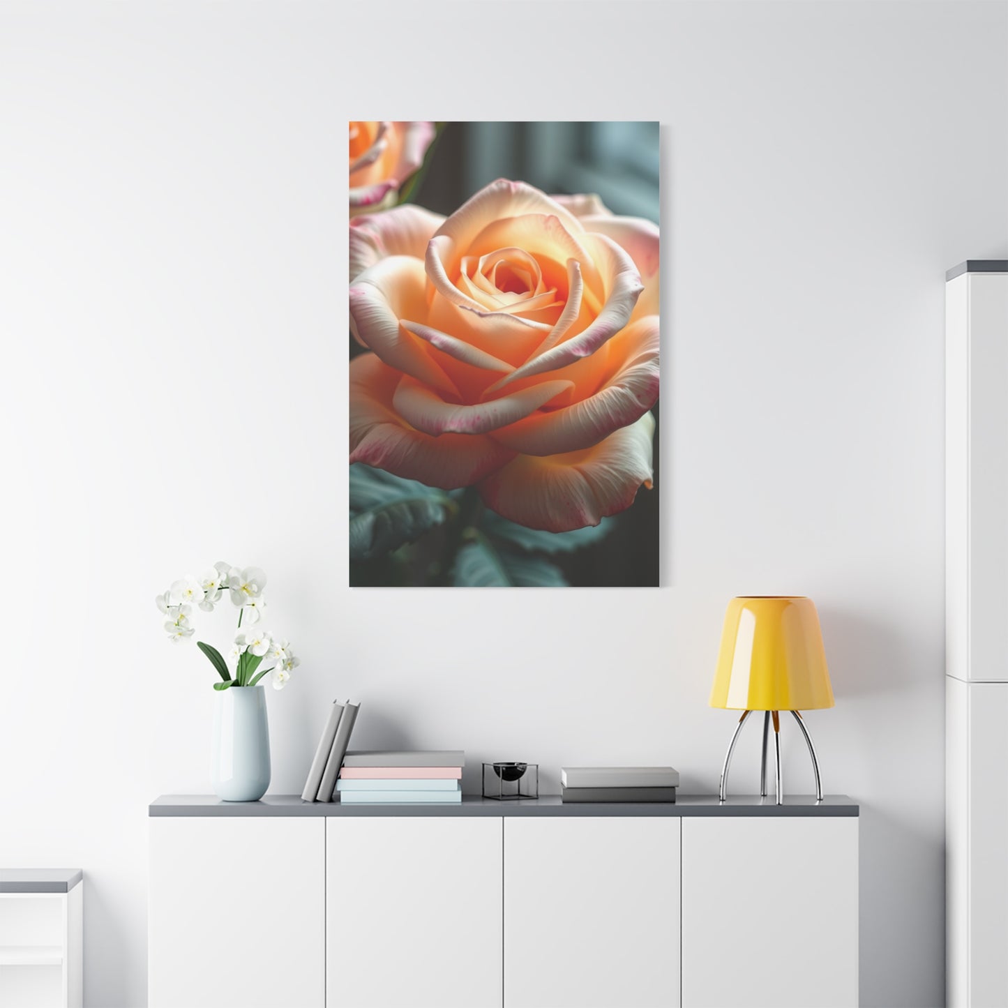 Rose Flower Art Refined Canvas Wall Art & Canvas Print