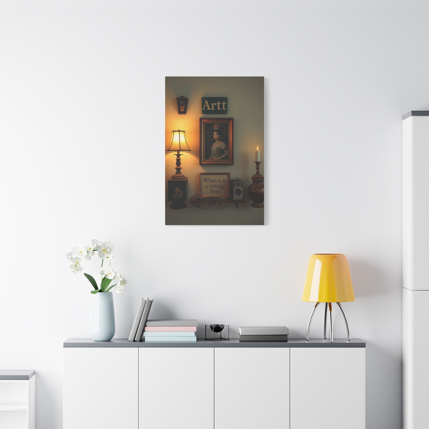 Nostalgic Harmony Canvas Wall Art & Canvas Print