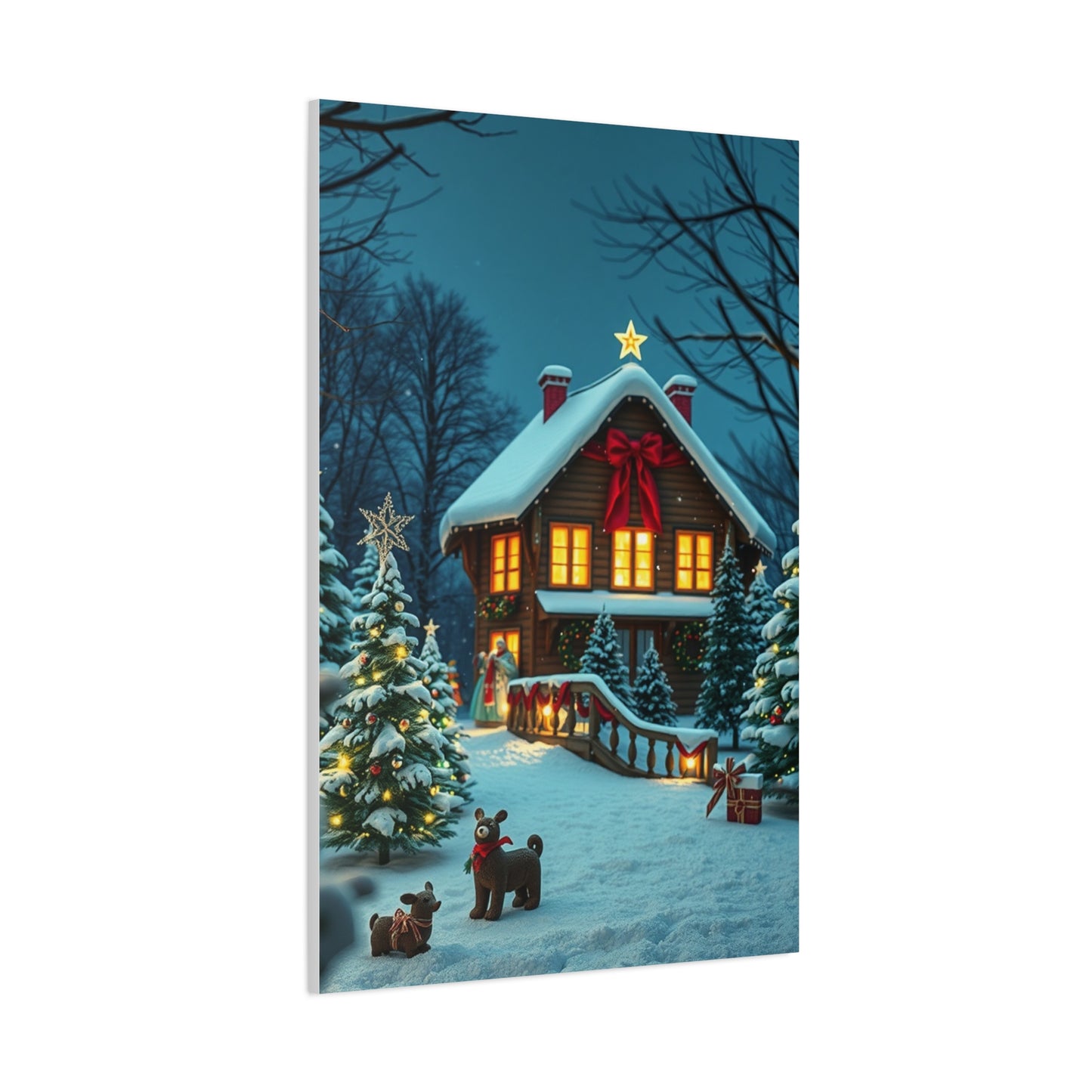 Nostalgic Noël Elegance Wall Art