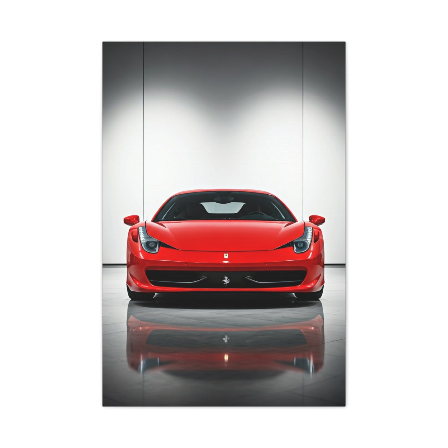 Ferrari 458 Italia Luxury Showroom Wall Art & Canvas Prints
