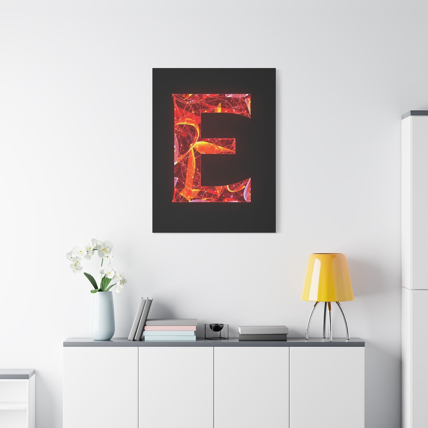 Elite The Letter E - Art Vision Wall Art & Canvas Print