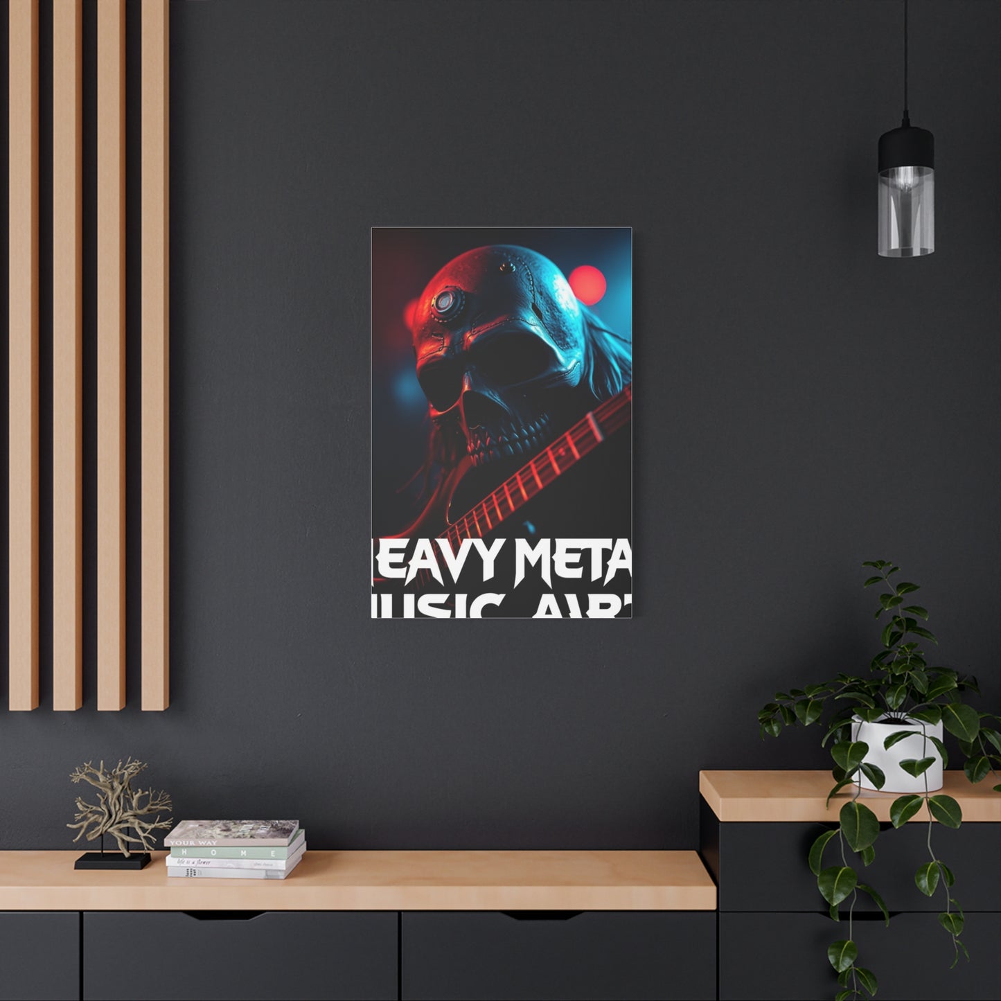 Vision Heavy Metal Music Art Art Wall Art & Canvas Print