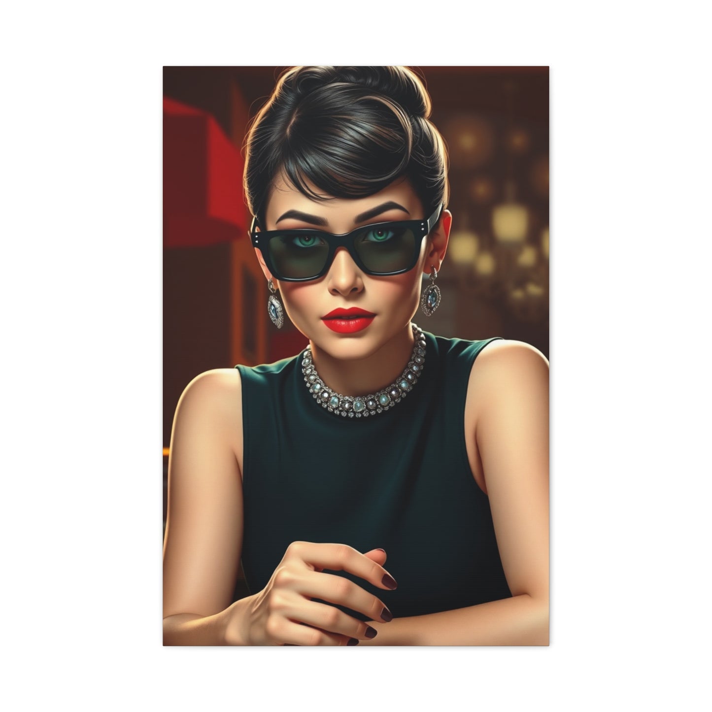 Supreme Breakfast At Tiffany’s Characters Art Collection Wall Art & Canvas Print