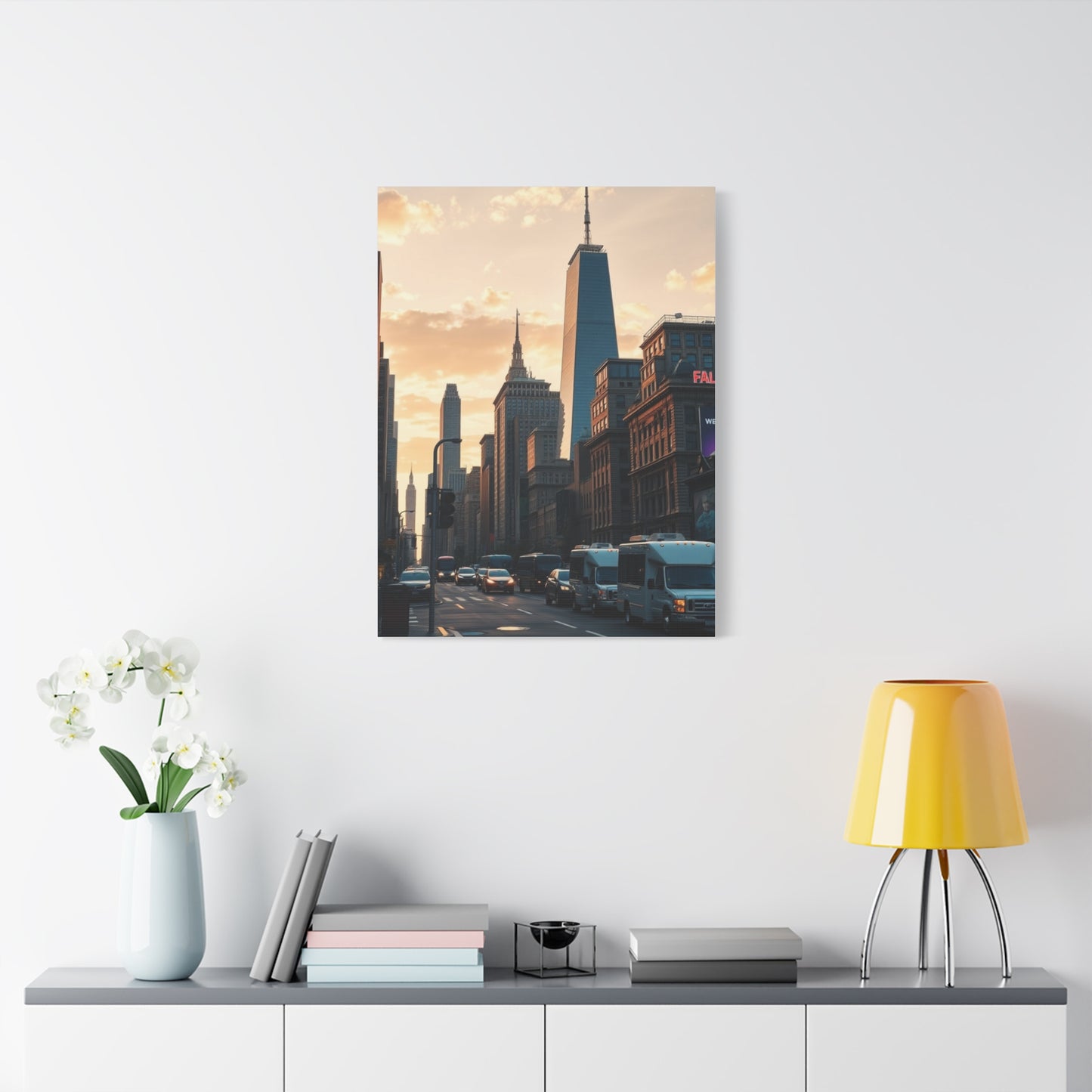 Empire Skyline Elegance Wall Art & Canvas Print