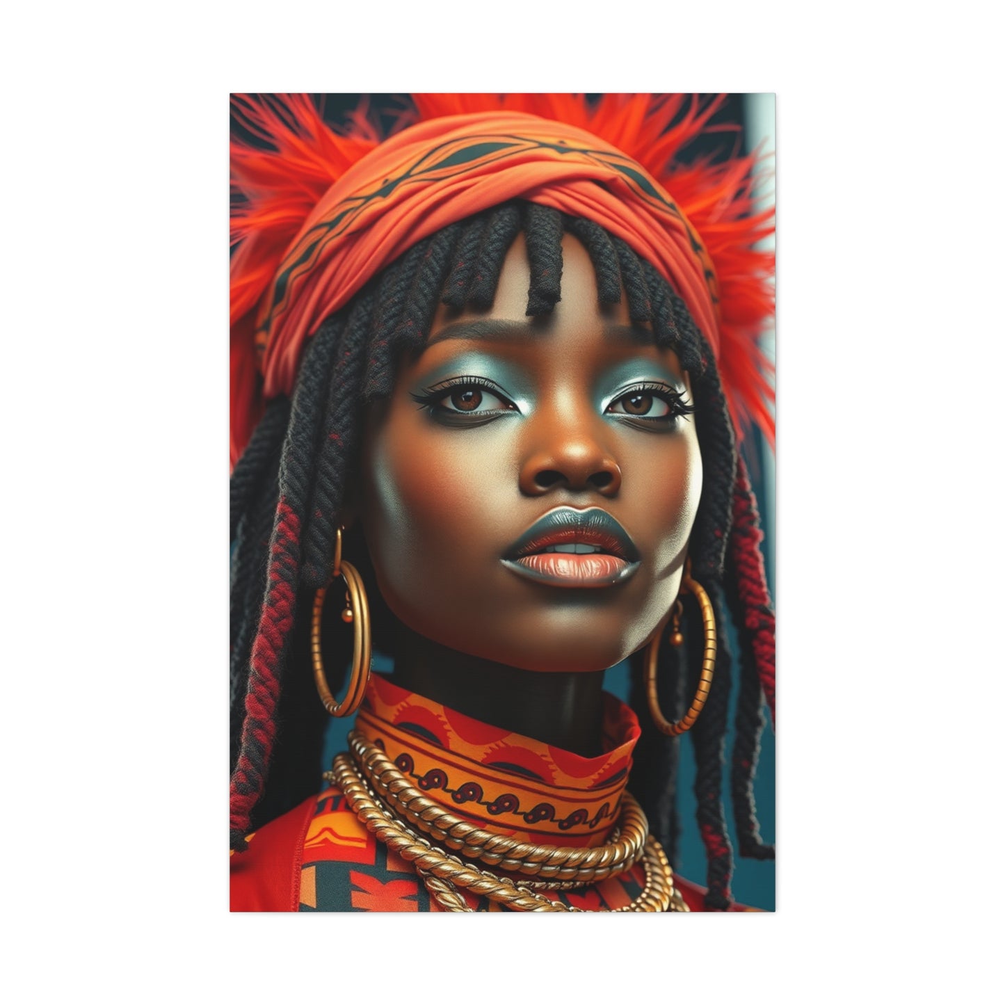 Supreme Afrofuturism Art Collection Wall Art & Canvas Print