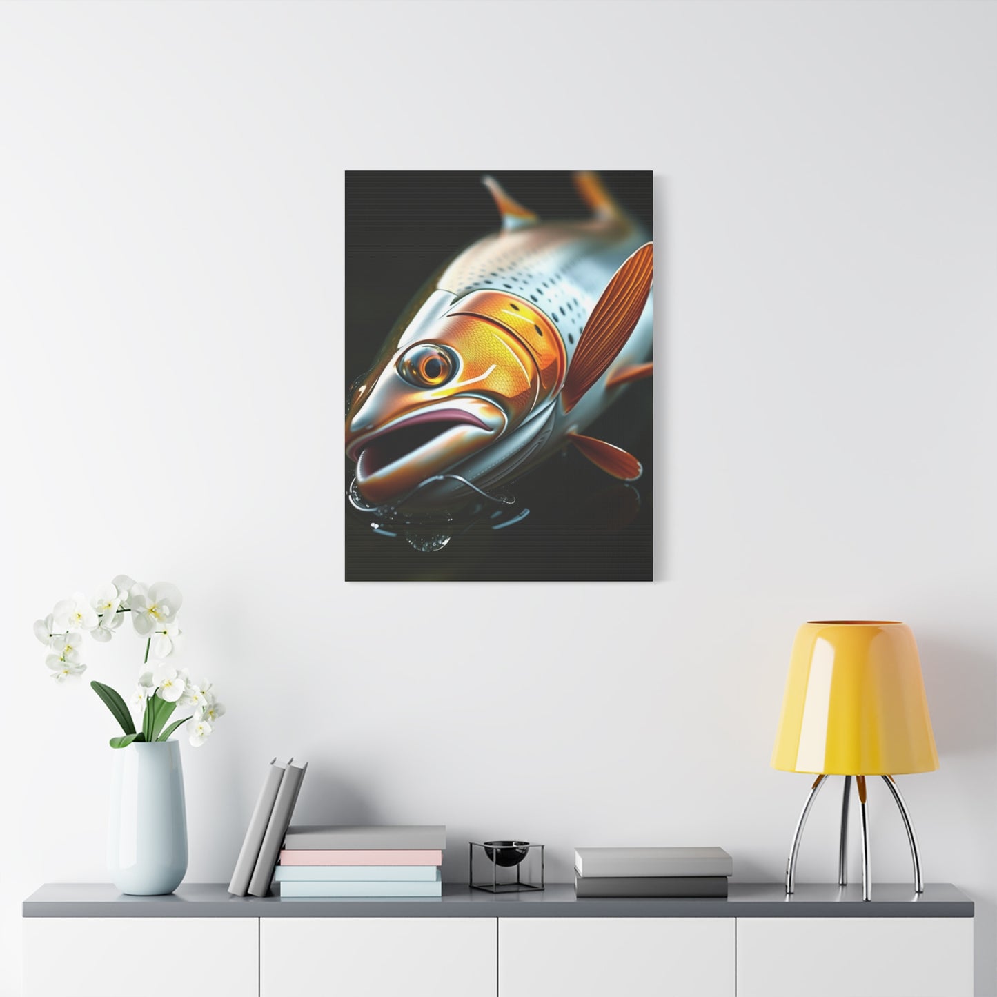 Masterpiece Trout Art Vision Wall Art & Canvas Print