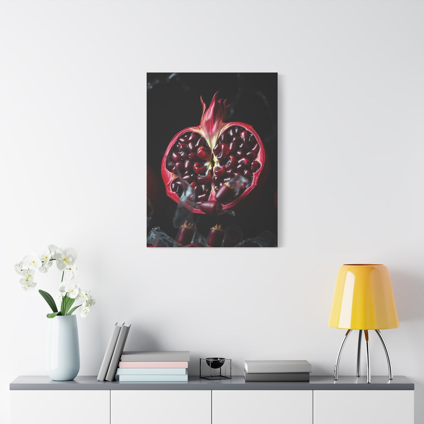 Opulent Scarlet Reverie Wall Art & Canvas Print