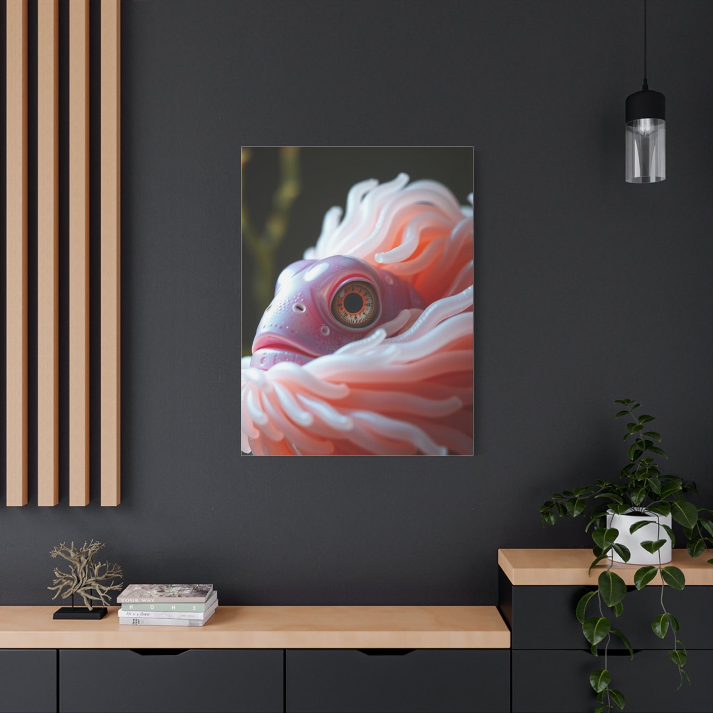 Tranquil Aquamarine Vista Wall Art & Canvas Print