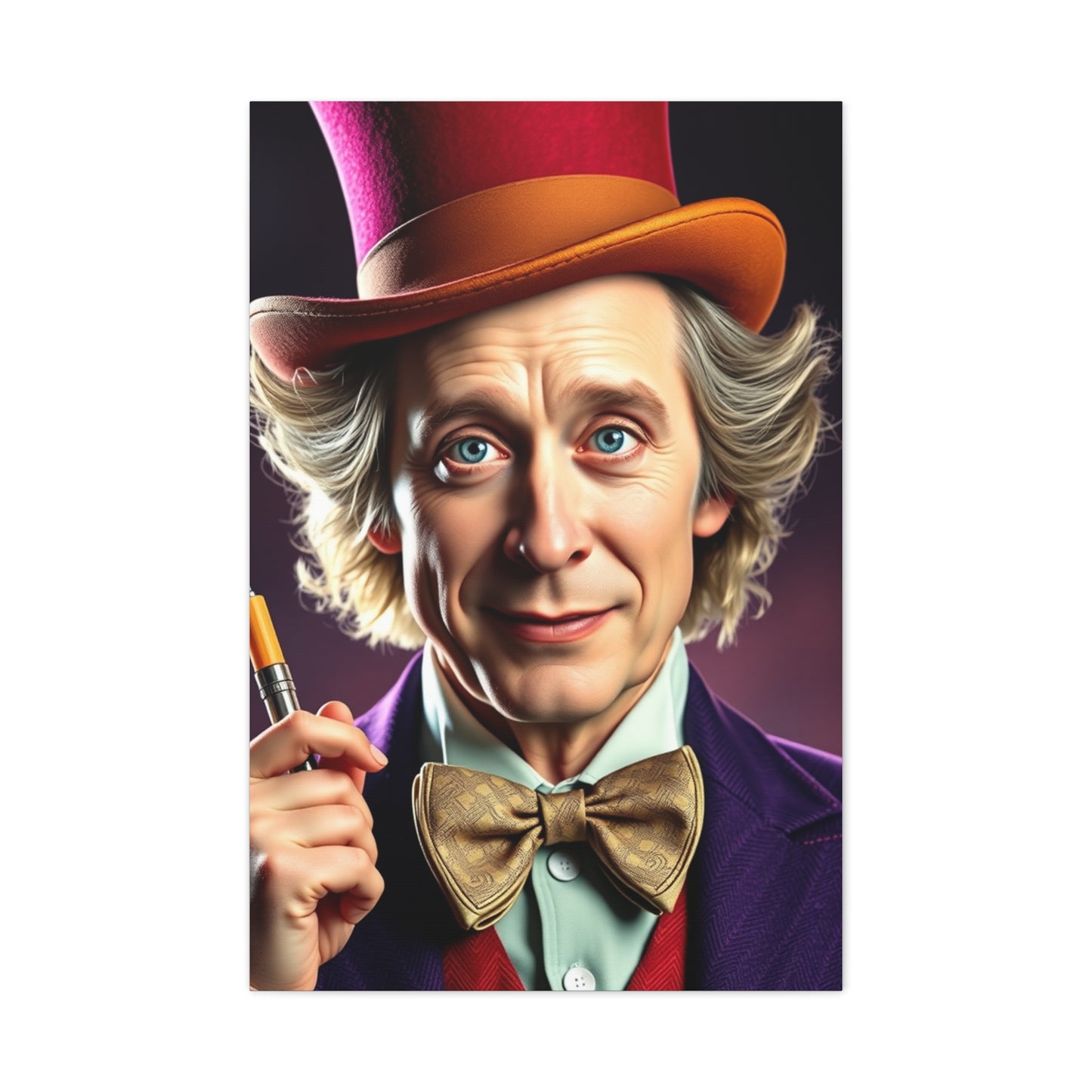 Vision Willy Wonka Art Art Wall Art & Canvas Print