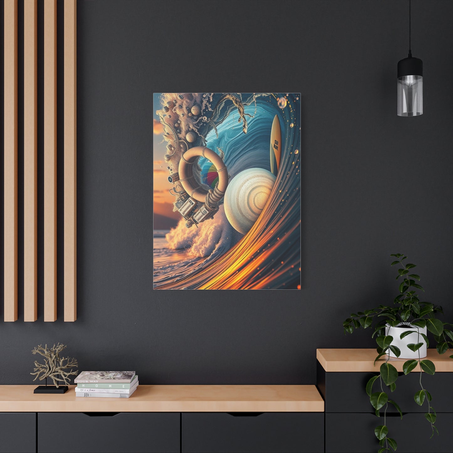 Coastal Opulence Canvas Wall Art & Canvas Print