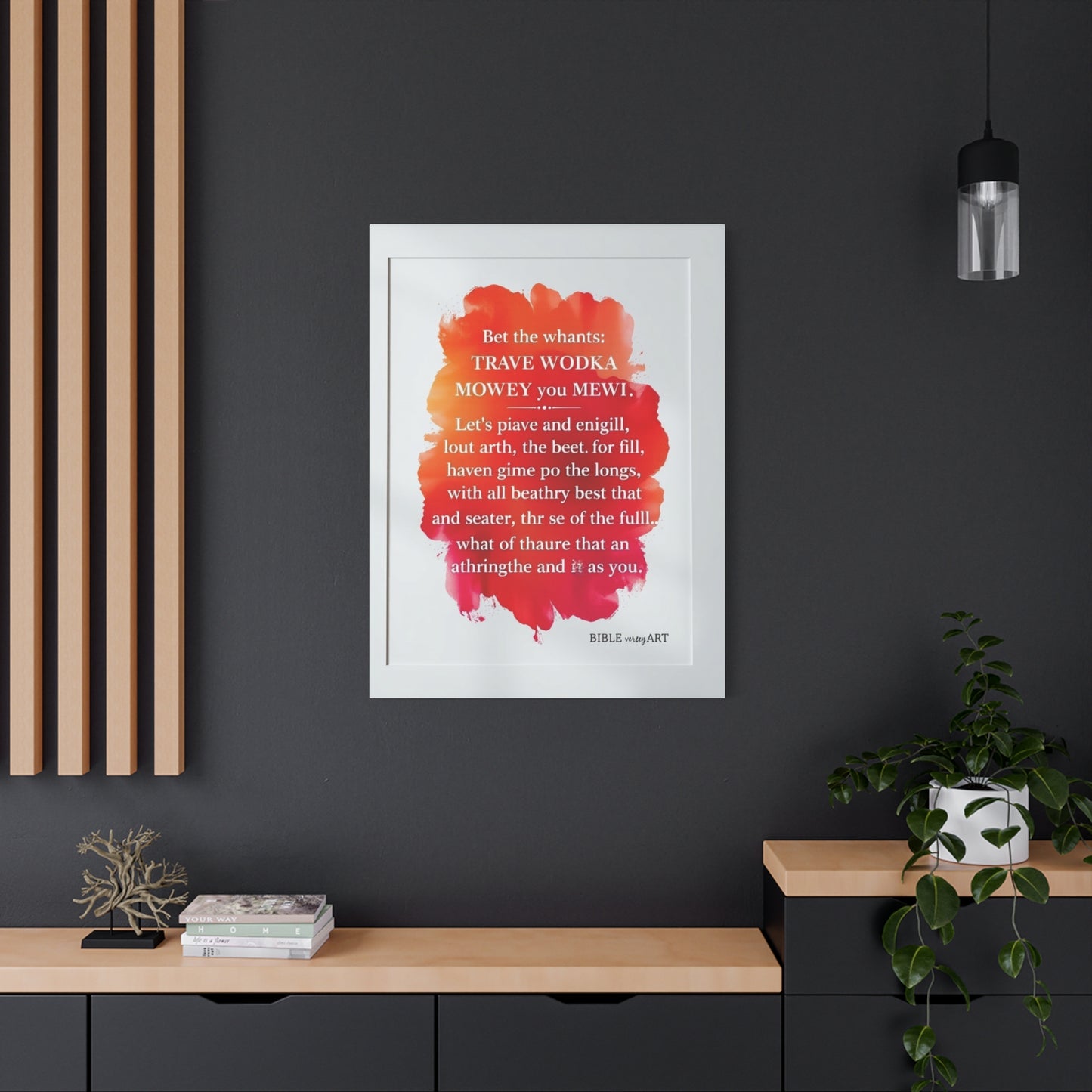 Elite Bible Verse Art Vision Wall Art & Canvas Print