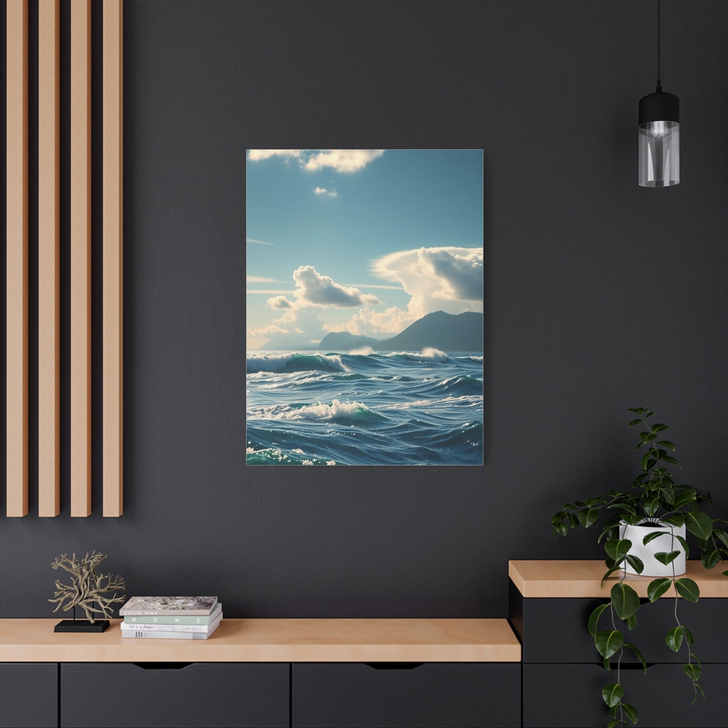 Opulent Seaside Panorama Wall Art & Canvas Print