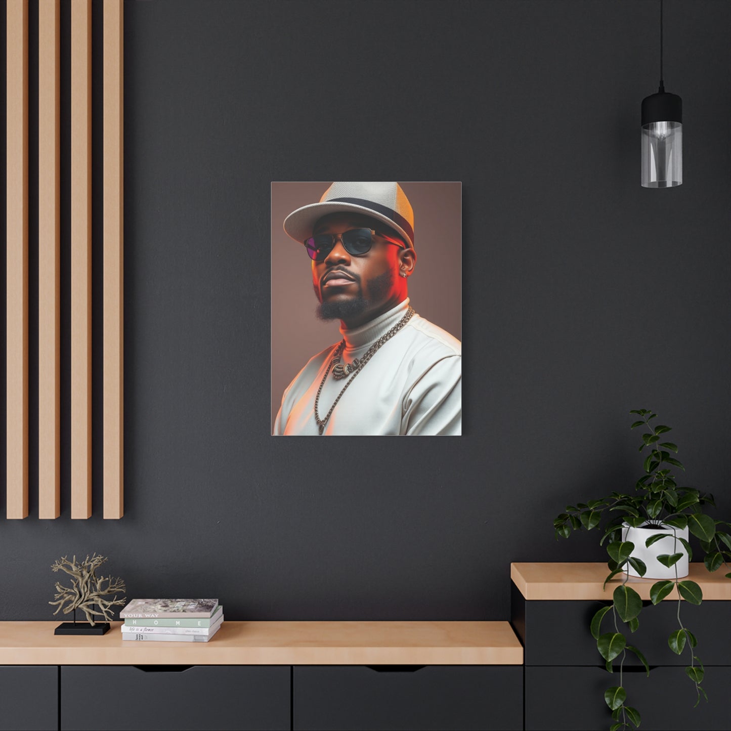 R&B, Soul Music Art Luxury Canvas Wall Art & Canvas Print