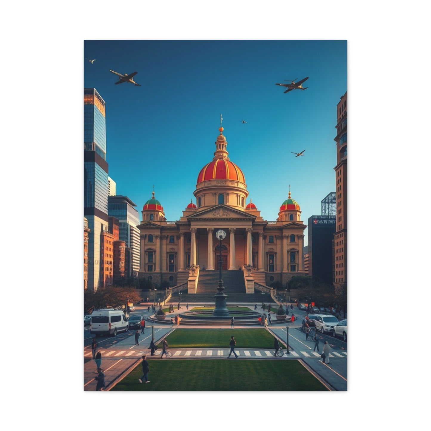 Exuberant Harmony Canvas Wall Art & Canvas Print