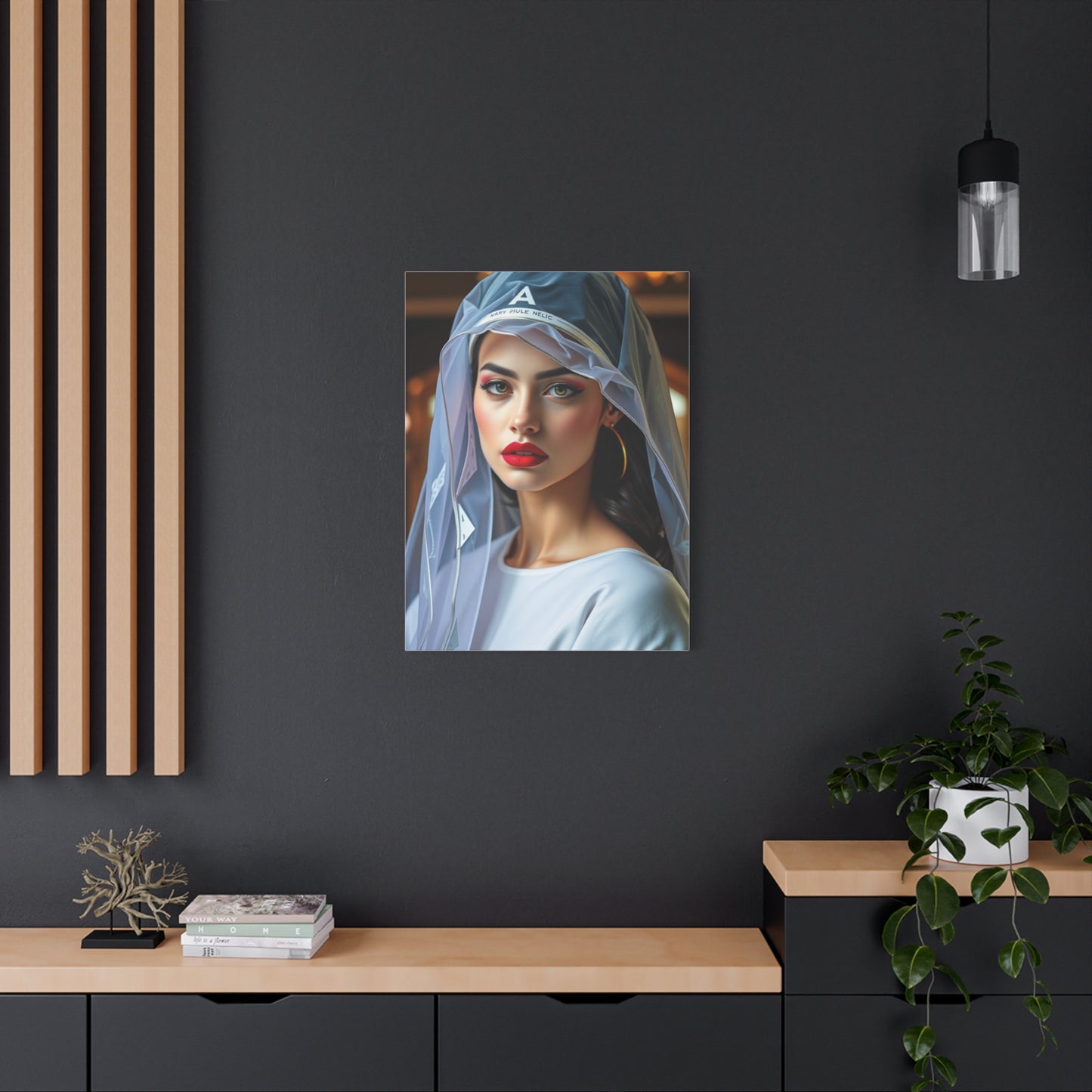 Luxe Fashion Artistry Canvas Wall Art & Canvas Print