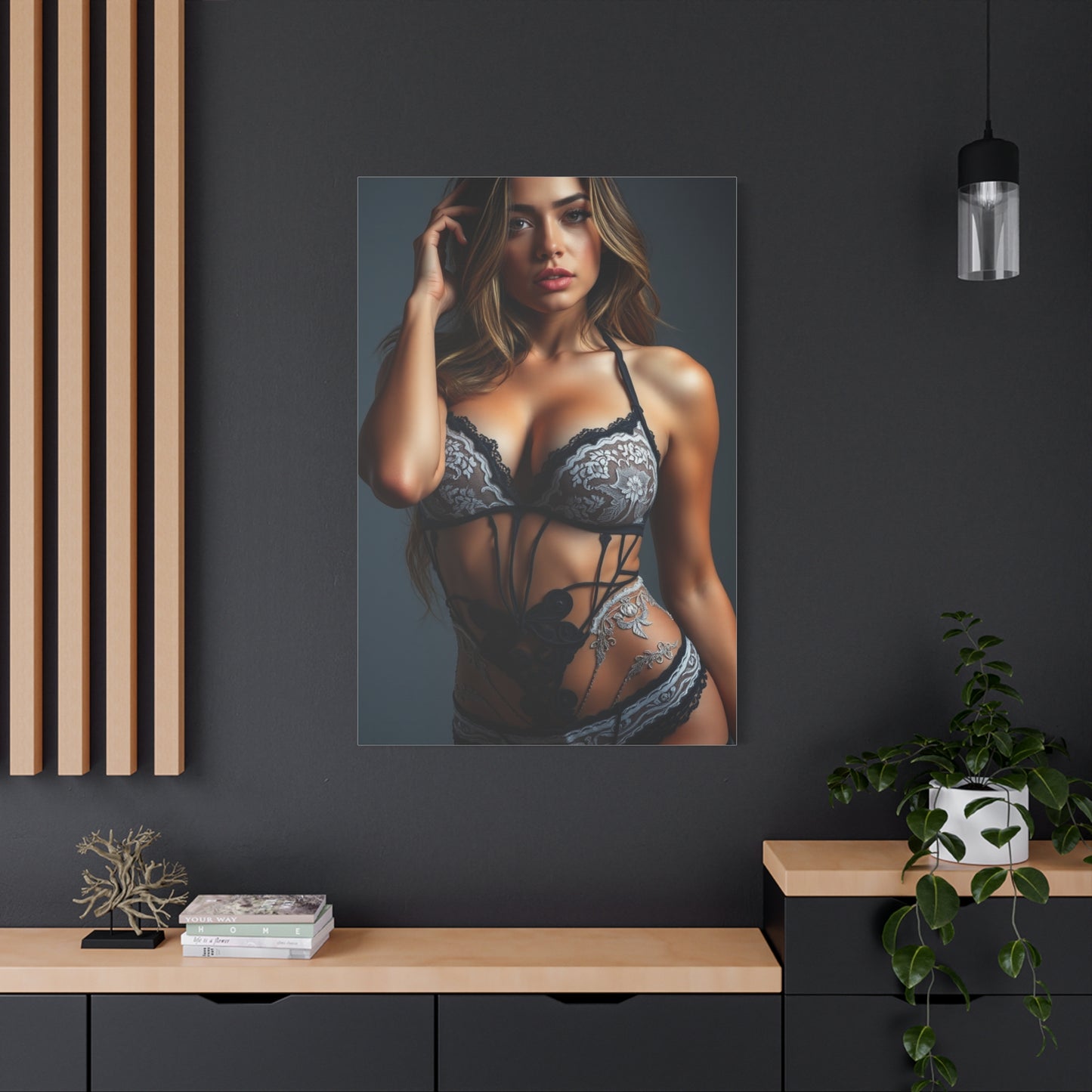 Lingerie Art Luxury Canvas Wall Art & Canvas Print