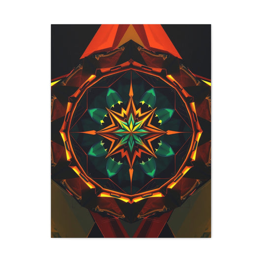 Infinite Geometric Canvas Wall Art & Canvas Print