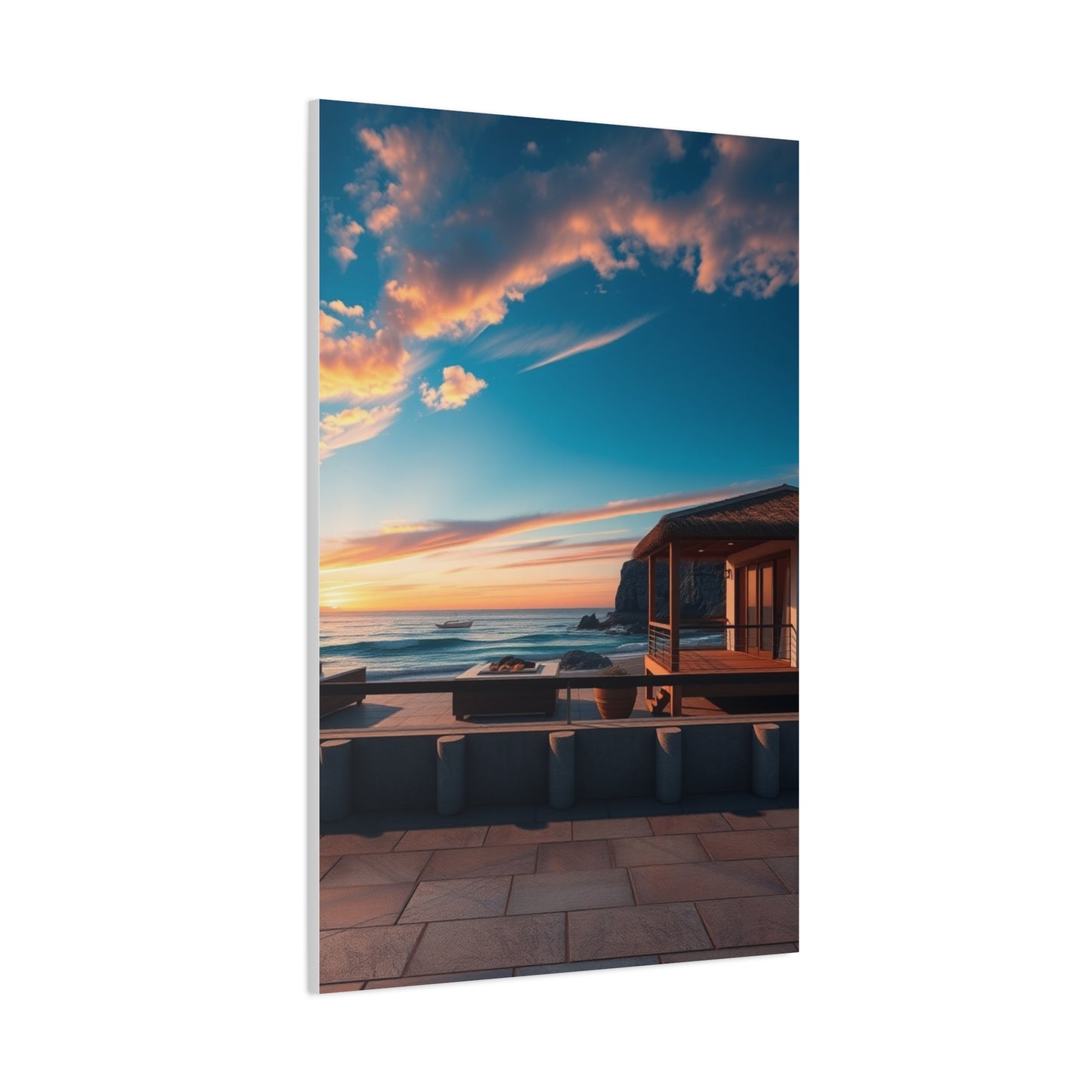 Seaside Serenity Canvas Wall Art & Canvas Print