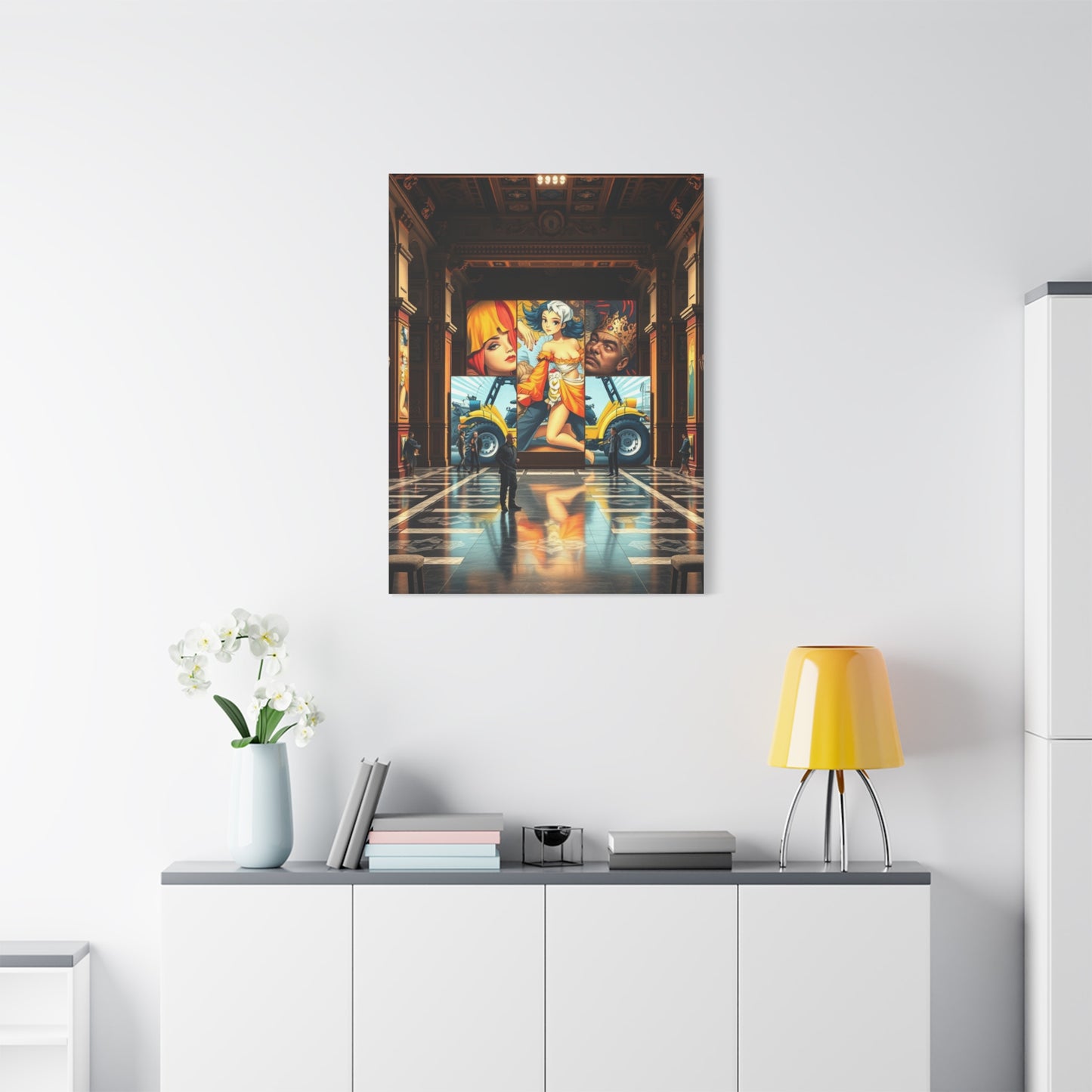 Flamboyant Essence Canvas Wall Art & Canvas Print