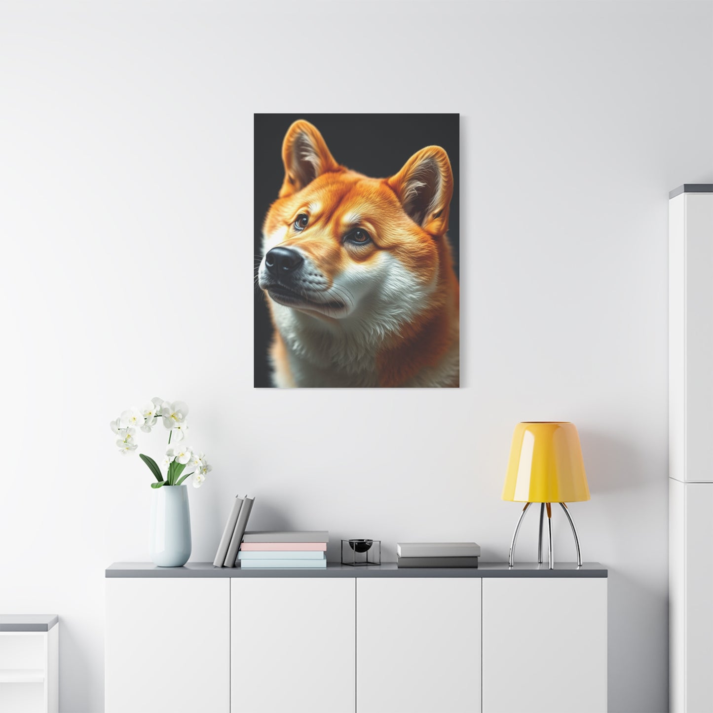 Shiba Inu Dog Art Luxury Canvas Wall Art & Canvas Print