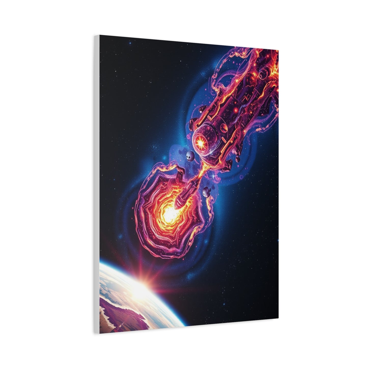 Stardust Symphony Canvas Wall Art & Canvas Print