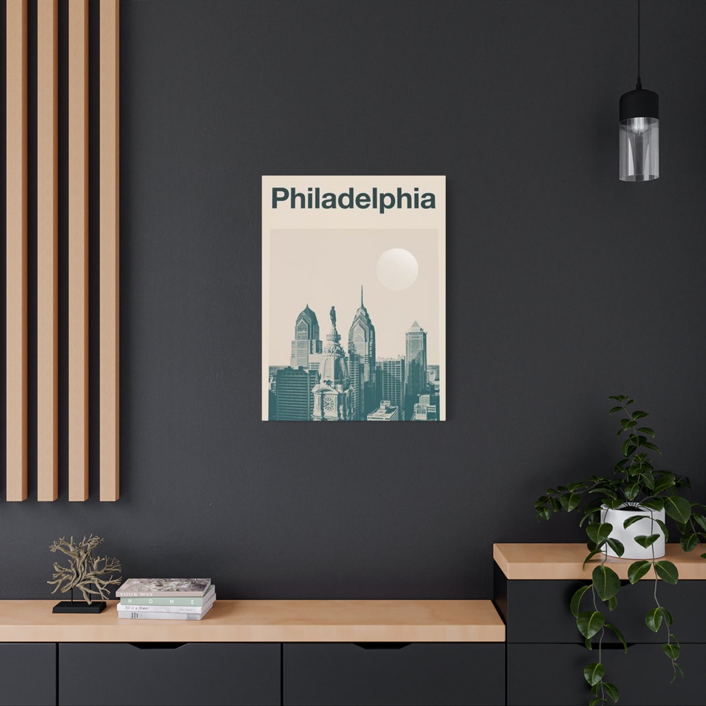 Philadelphia Pennsylvania Skyline Wall Art & Canvas Prints