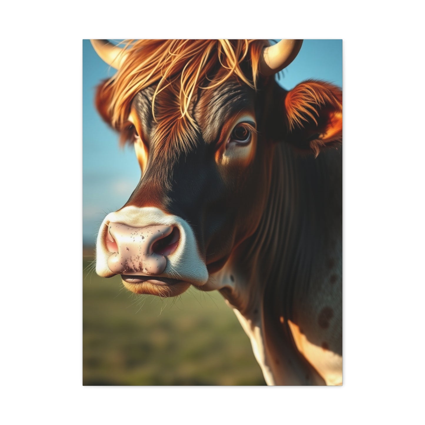 Serene Grazing Masterpiece wall art & canvas print