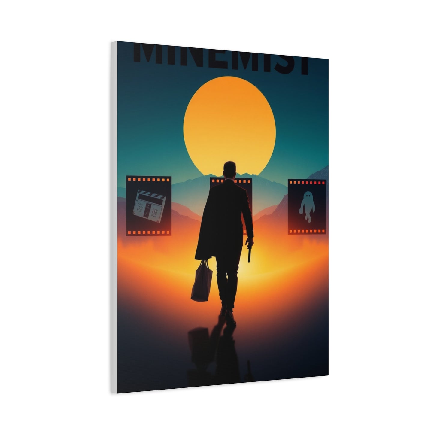 Simplistic Cinematic Elegance wall art & canvas print