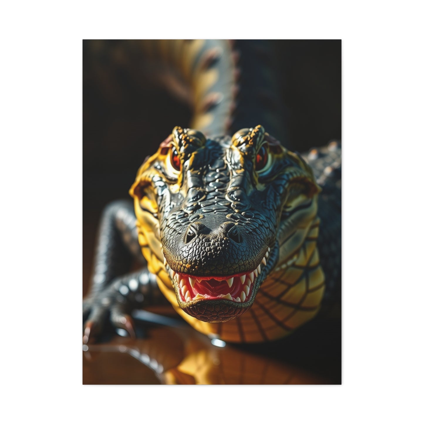 Supreme Crocodile & Alligator Art Collection Wall Art & Canvas Print