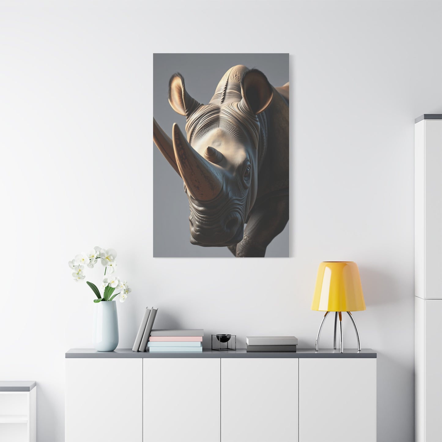 Supreme Rhinoceros Art Collection Wall Art & Canvas Print