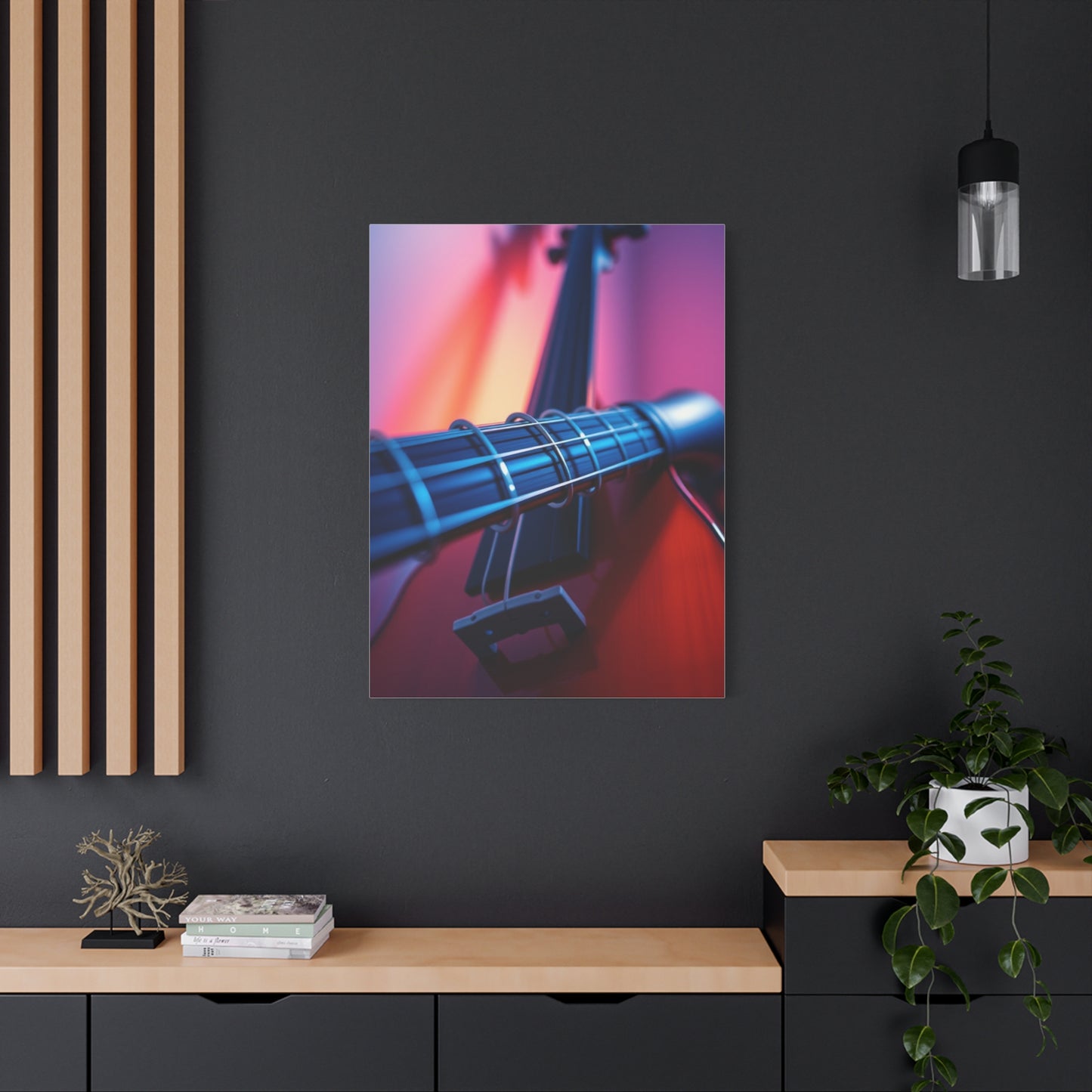 Blue Music Art Supreme Gallery Wall Art & Canvas Print