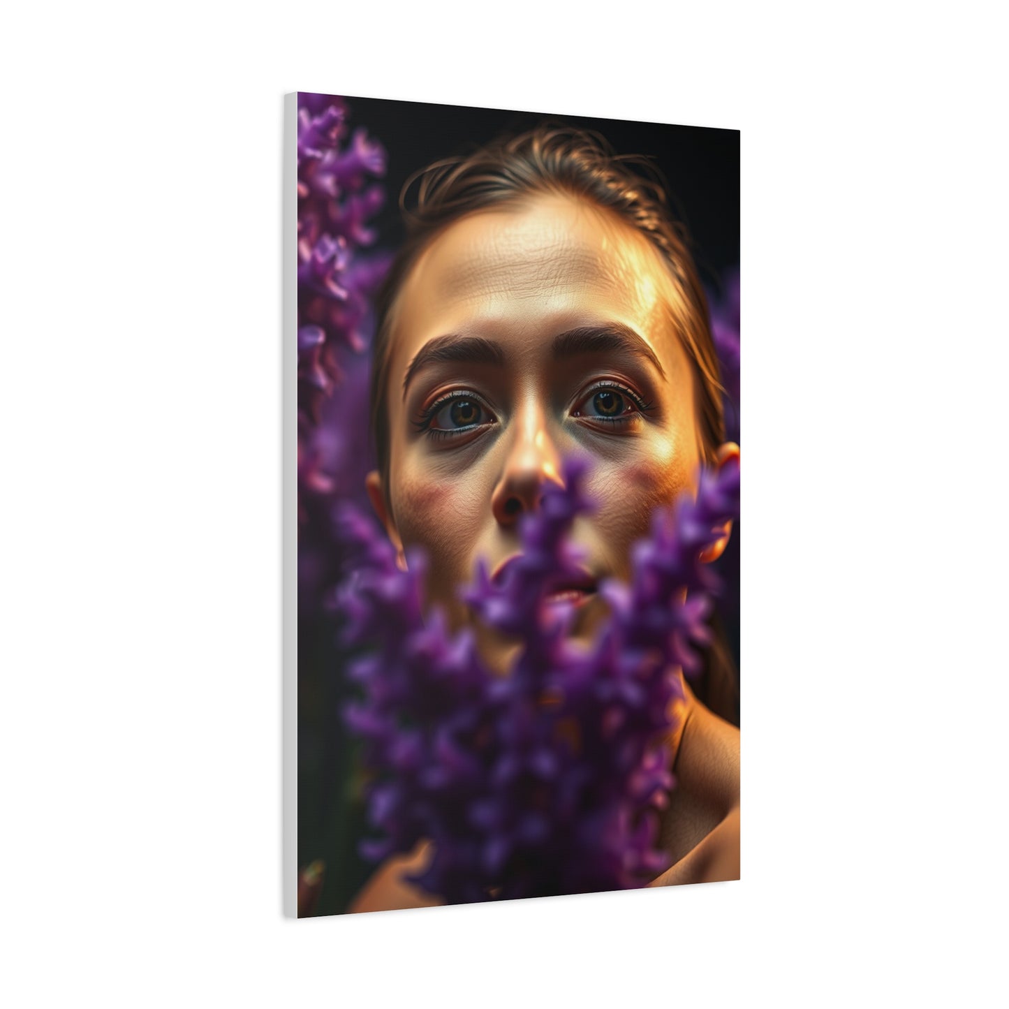 Opulent Orchid Impression Wall Art & Canvas Print