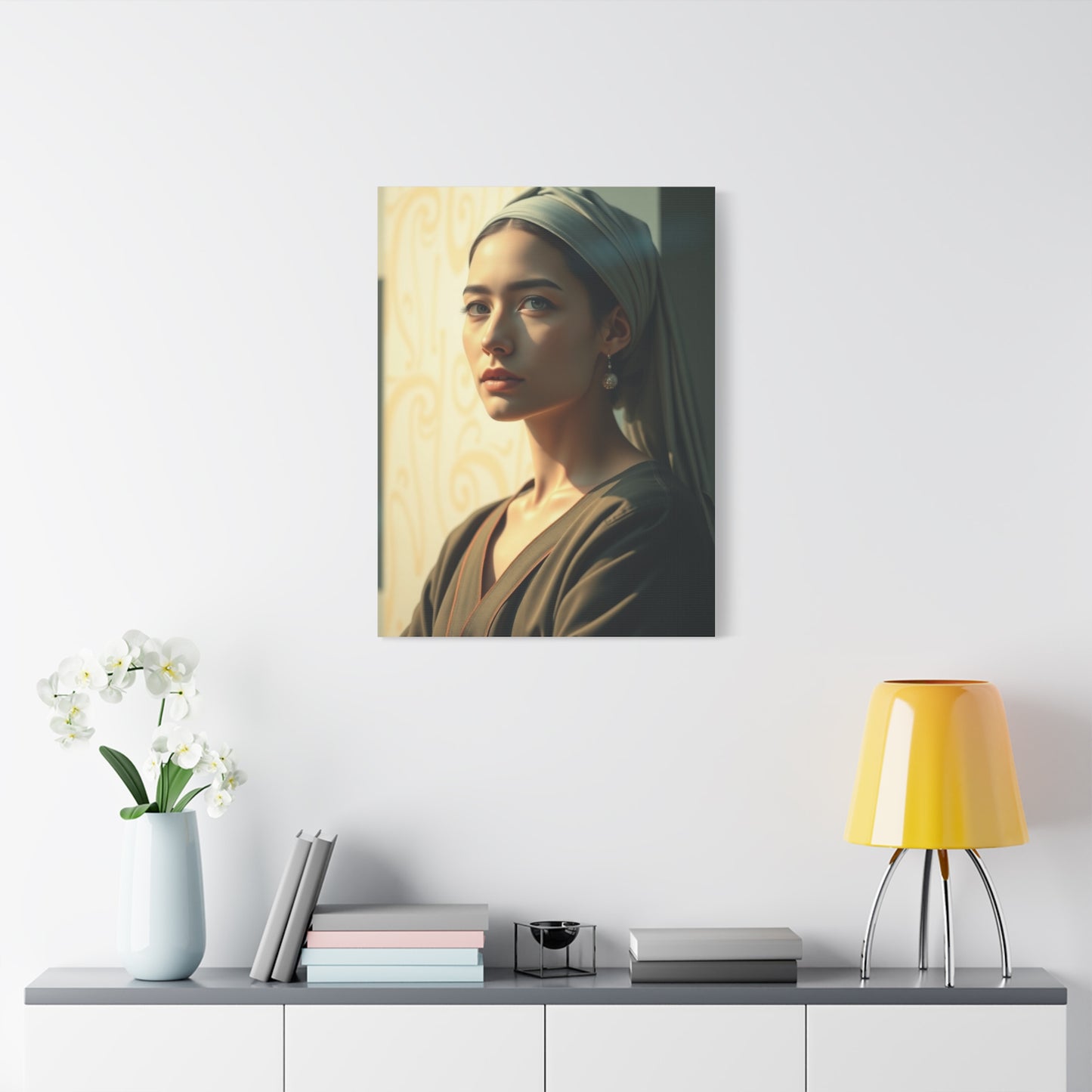 Opulent Nouveau Expression Wall Art & Canvas Print