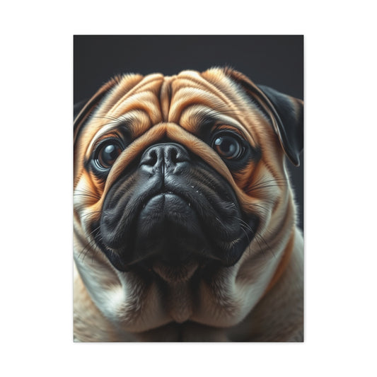 Supreme Pug Art Collection Wall Art & Canvas Print