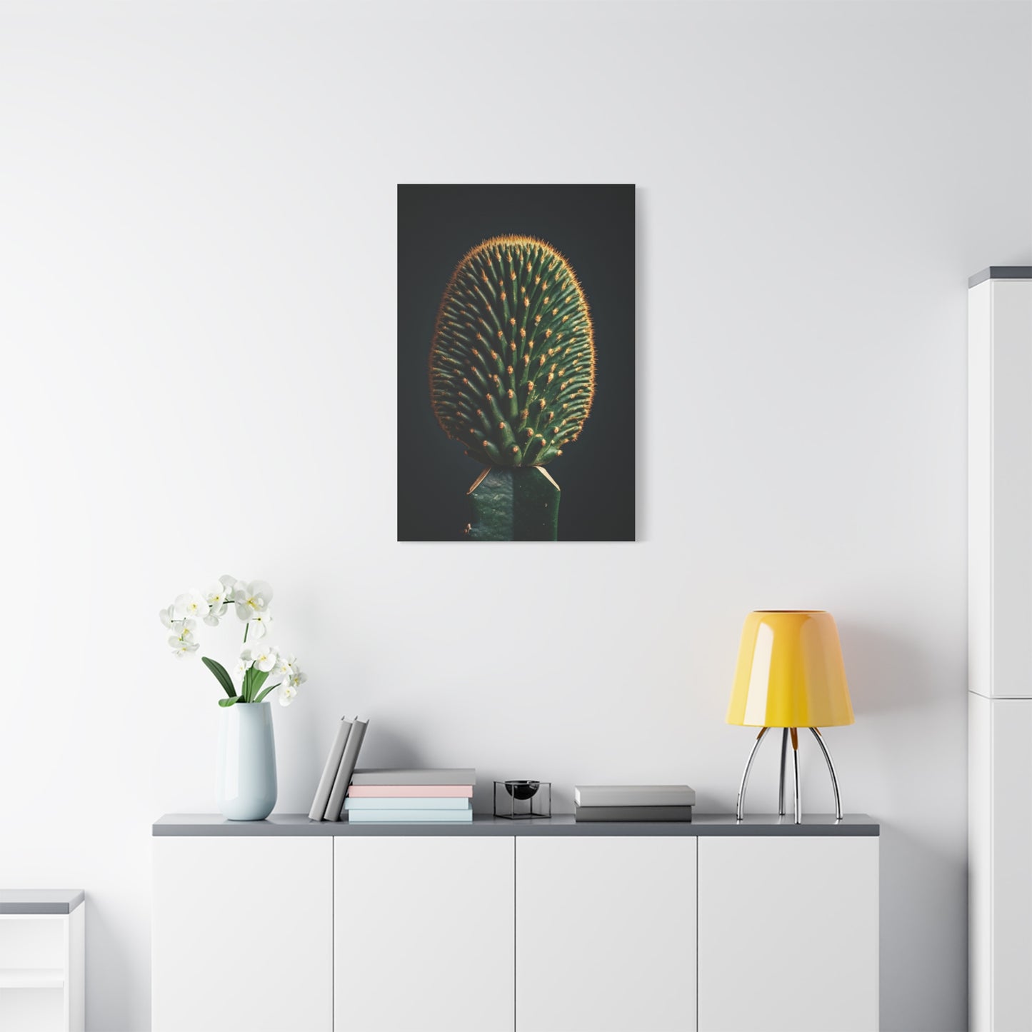 Emerald Crown Column Cactus Wall Art & Canvas Prints