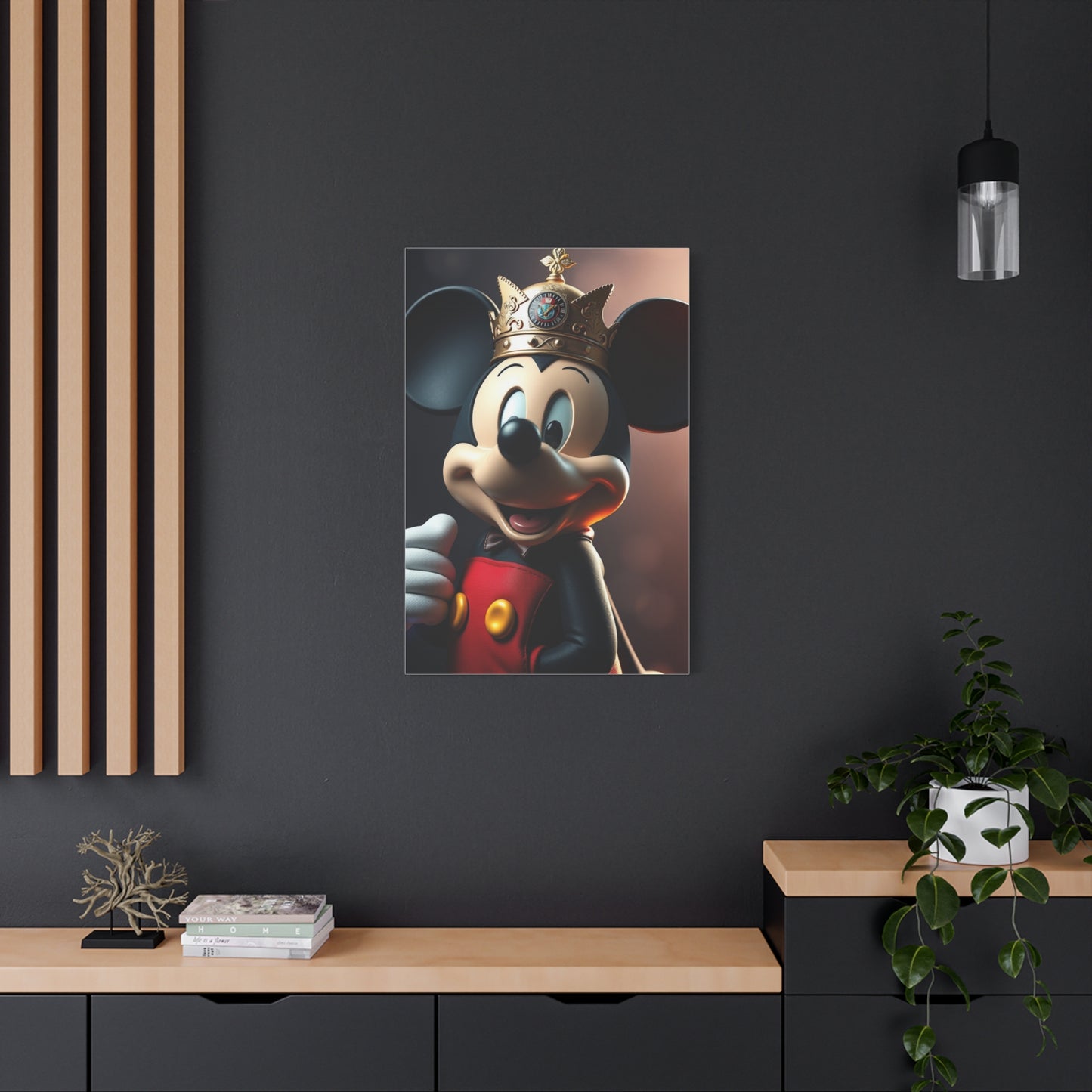 Mickey Prestige Tableau Wall Art & Canvas Print