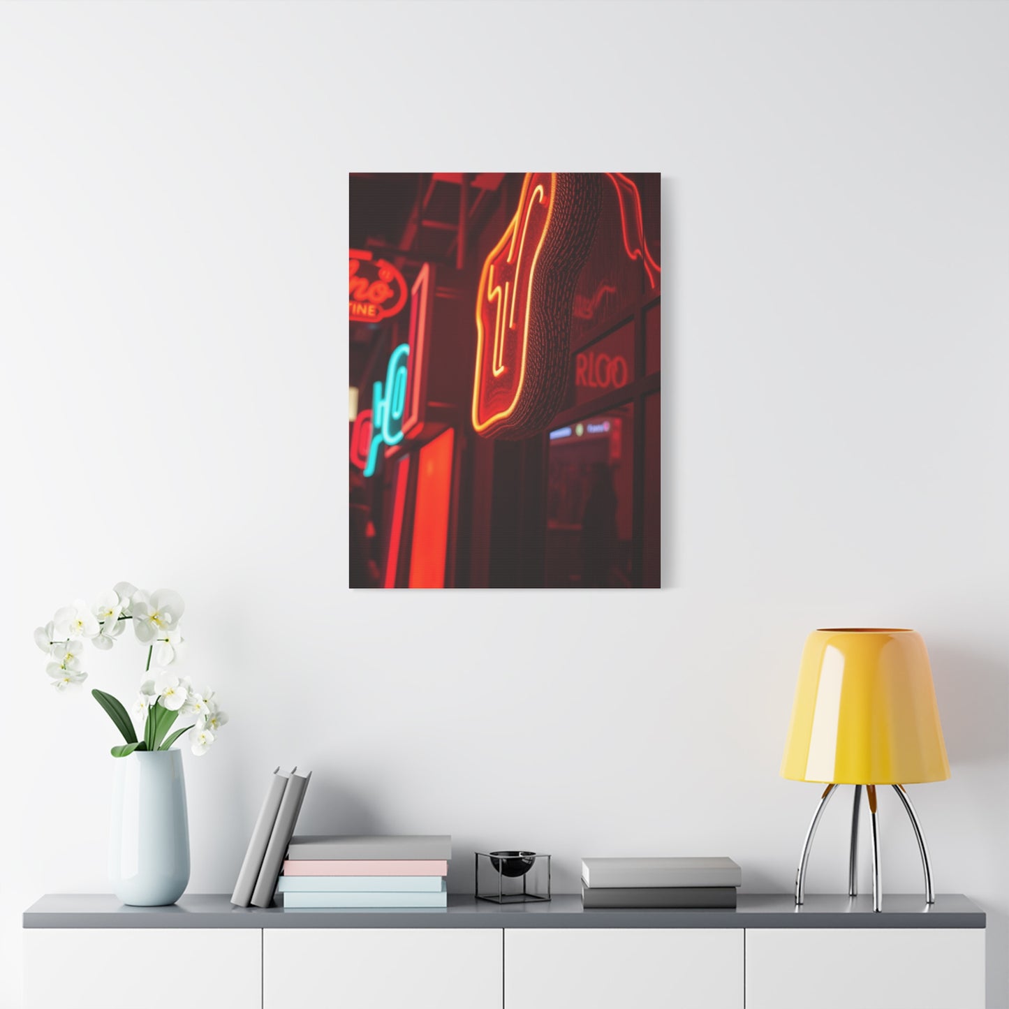 Mid-Century Elegance Panel Wall Art & Canvas Print