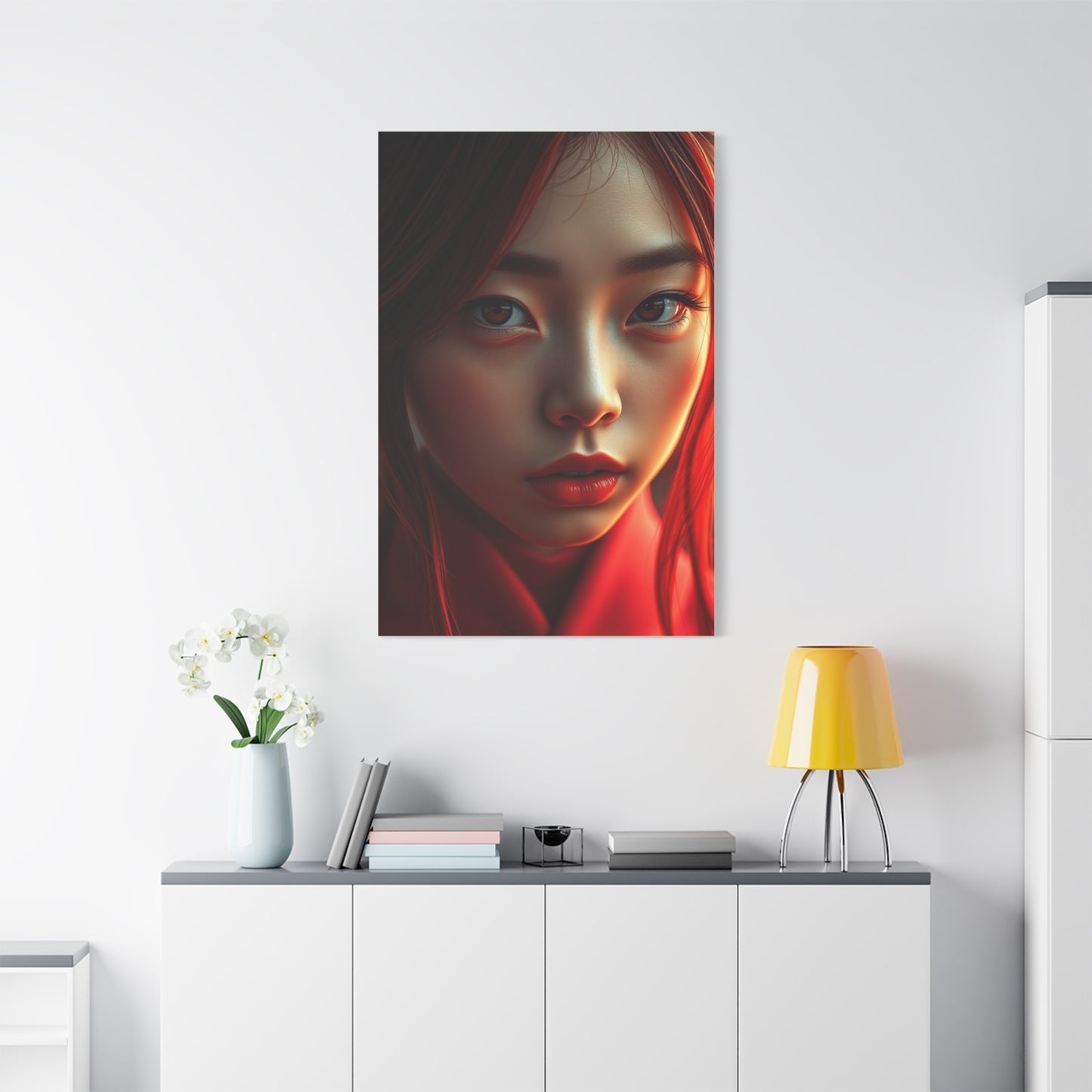Ruby Brilliance Masterpiece Wall Art & Canvas Print